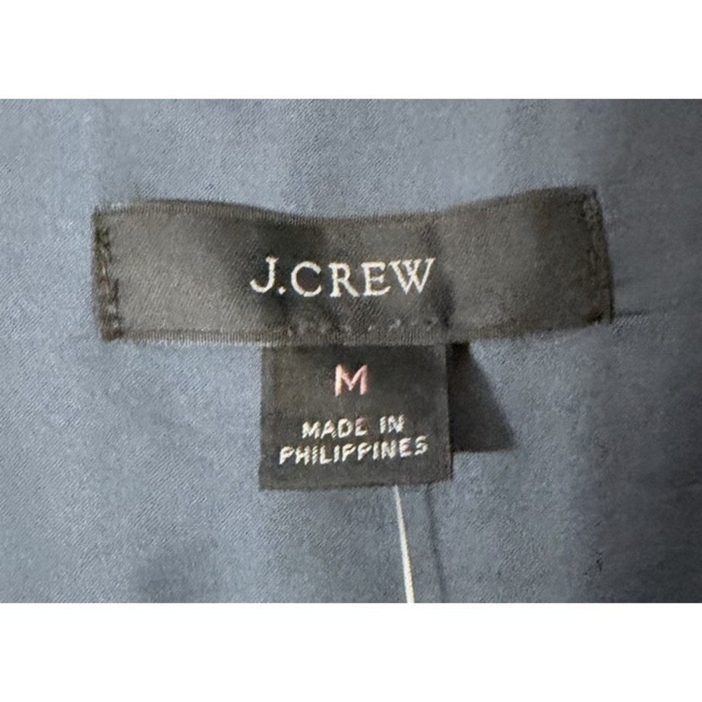 NWT J. Crew Womens Long Sleeve Button Casual Dress Lightweight Shirt Blouse M - Picture 6 of 13